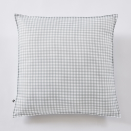 Housse de coussin 60 x 60 cm polyester imprimé + enduction vickie eucalyptus