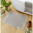 Tapis de bain 50 x 70 cm coton 600 gr Garance argile Taupe, image n° 1